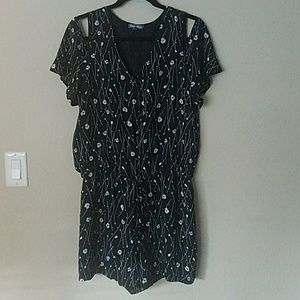 Cold Shoulder Romper